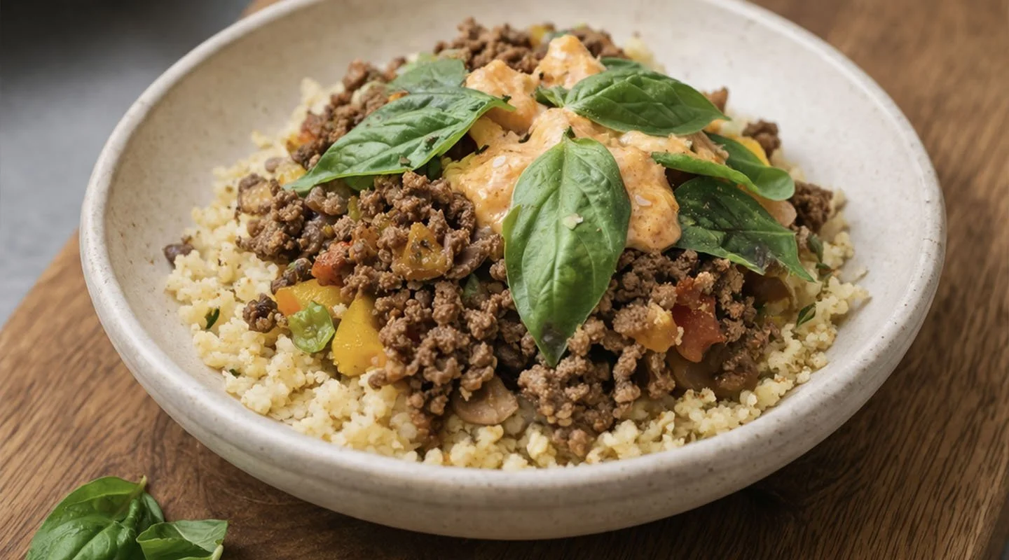Ground Beef CousCous