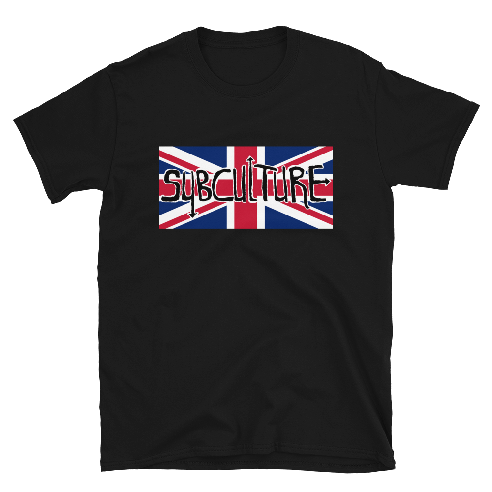 SubCulture Union Jack Tee (Black)