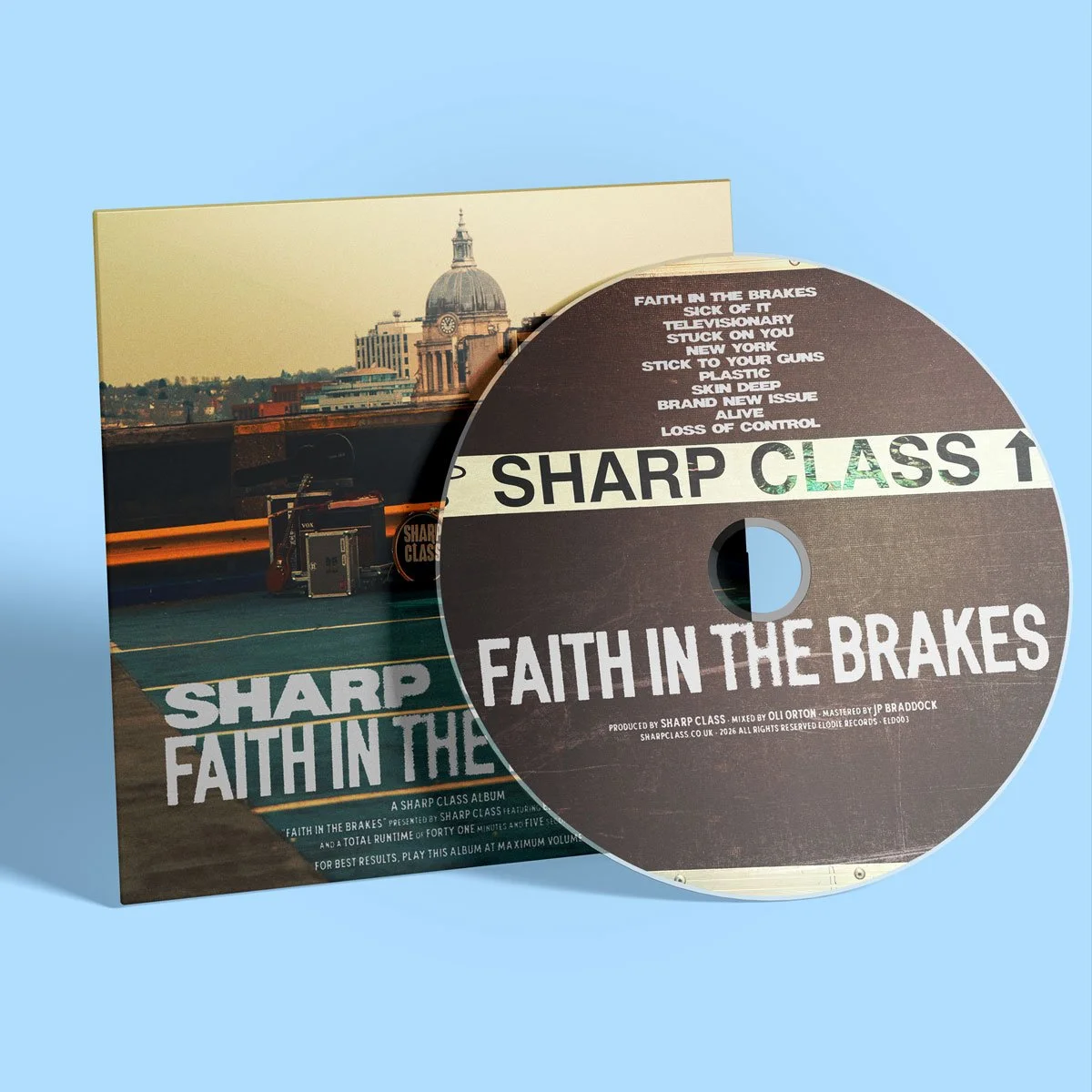 'Faith In The Brakes' Signed CD Album Standard Edition (Pre-Order) [Crowdfund]
