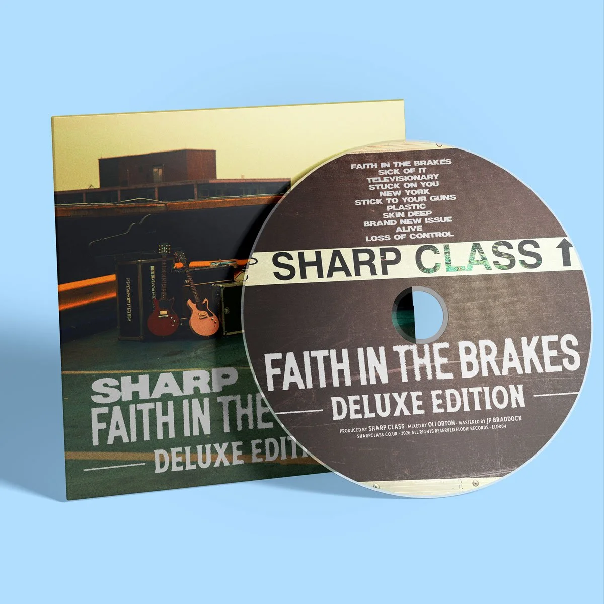 'Faith In The Brakes' Signed CD Album Deluxe Edition (Pre Order) [Crowdfund]