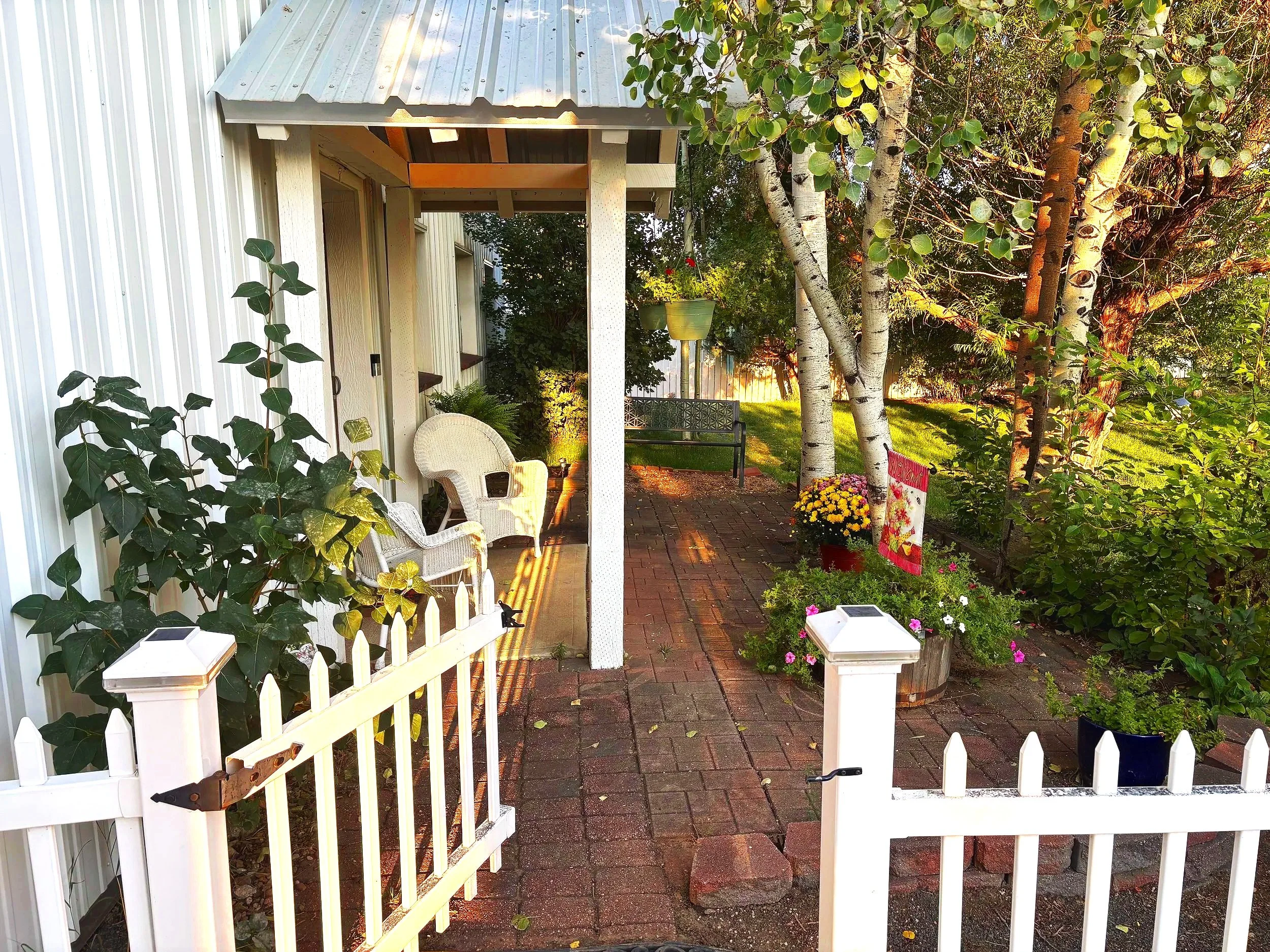 View from front entrance