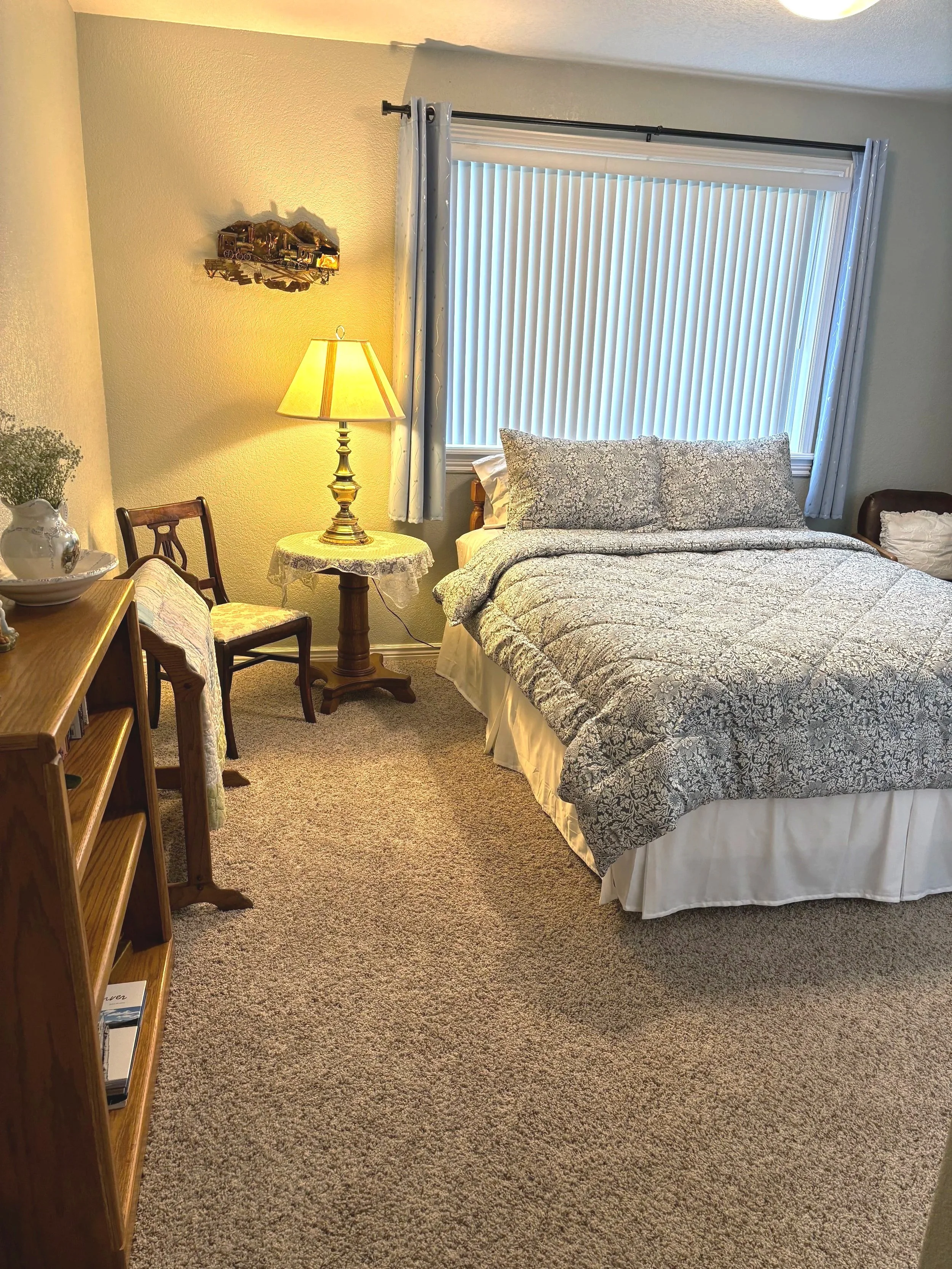 Bedroom #2 with queen sized bed