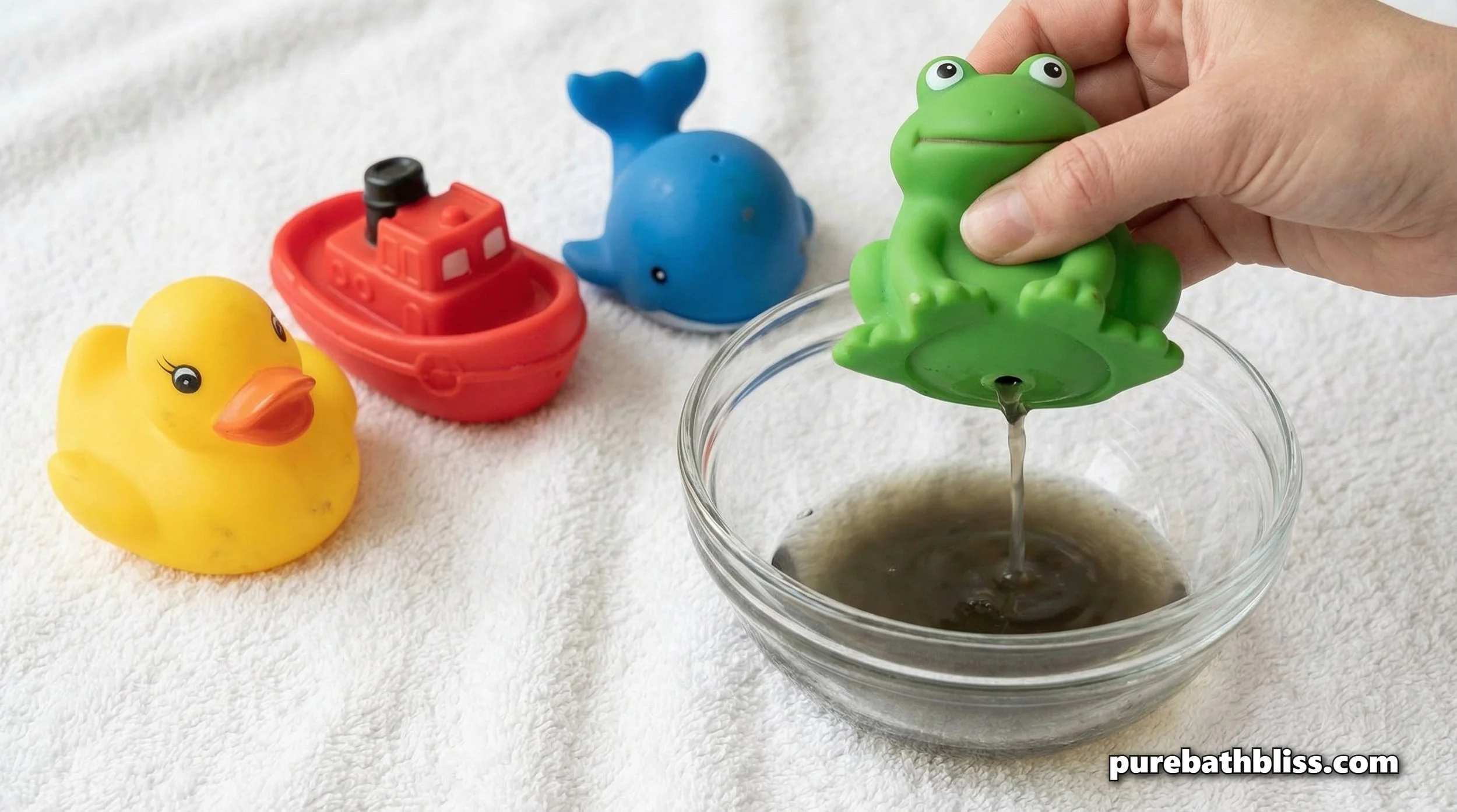 Preventing "Pink Slime" and Mold on Baby Toys