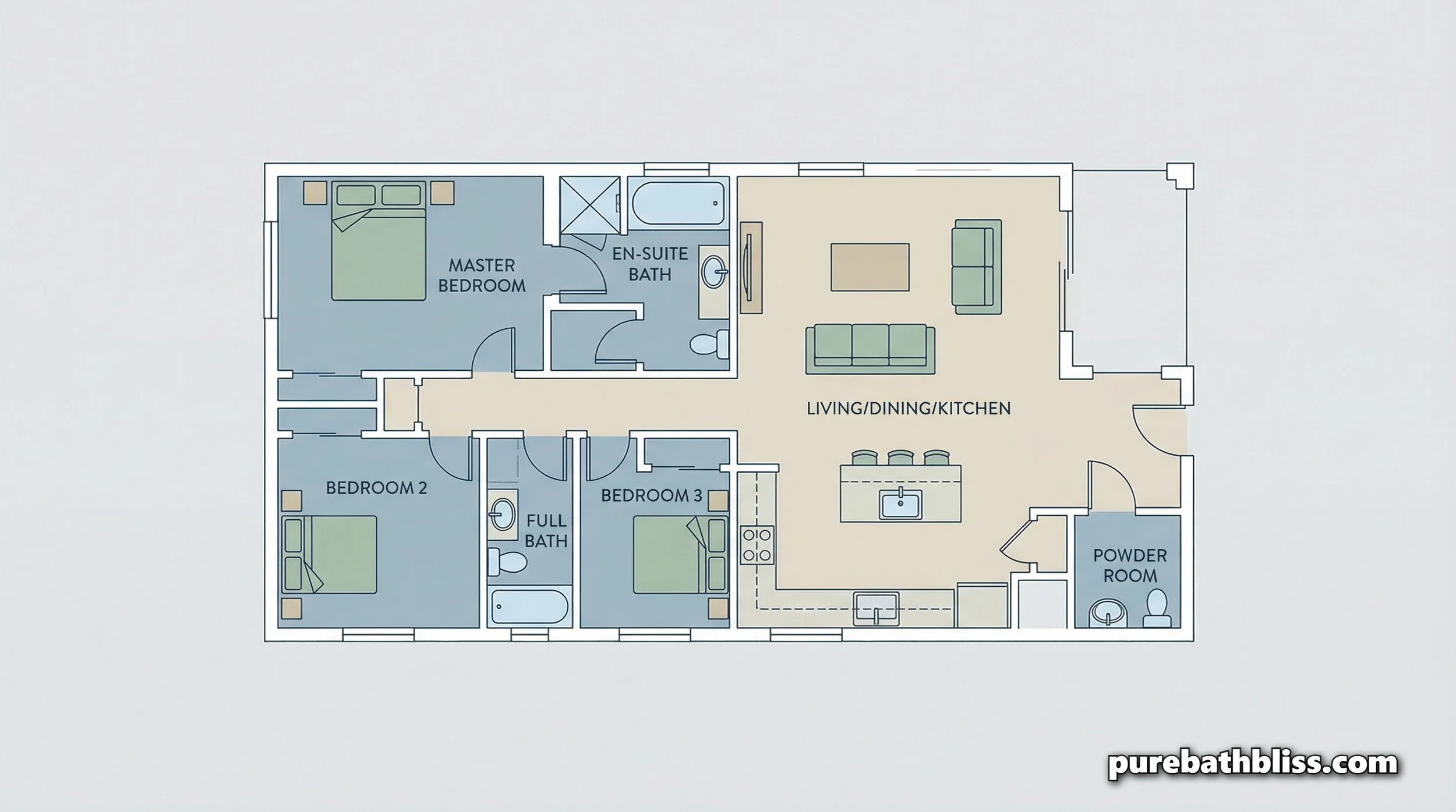 The Best Room to Bathroom Ratio for Home Value