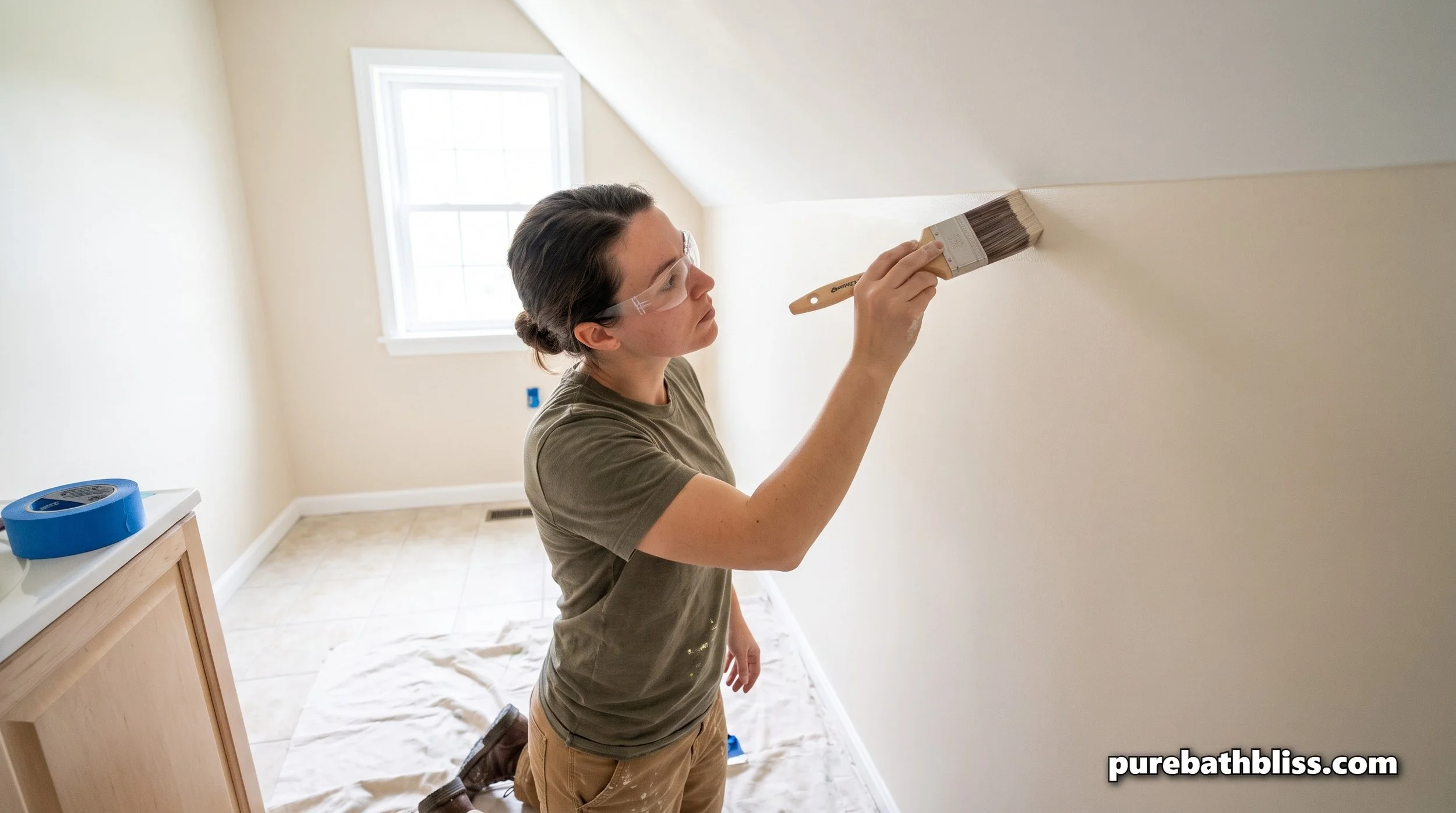 How to Paint a Bathroom: The Red Seal Carpenter's Guide to a Mildew-Resistant Finish That Lasts
