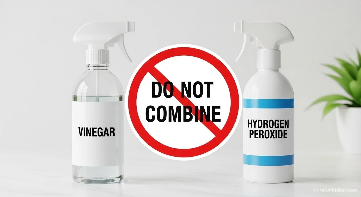 The Hidden Danger of Mixing Vinegar and Hydrogen Peroxide for Cleaning