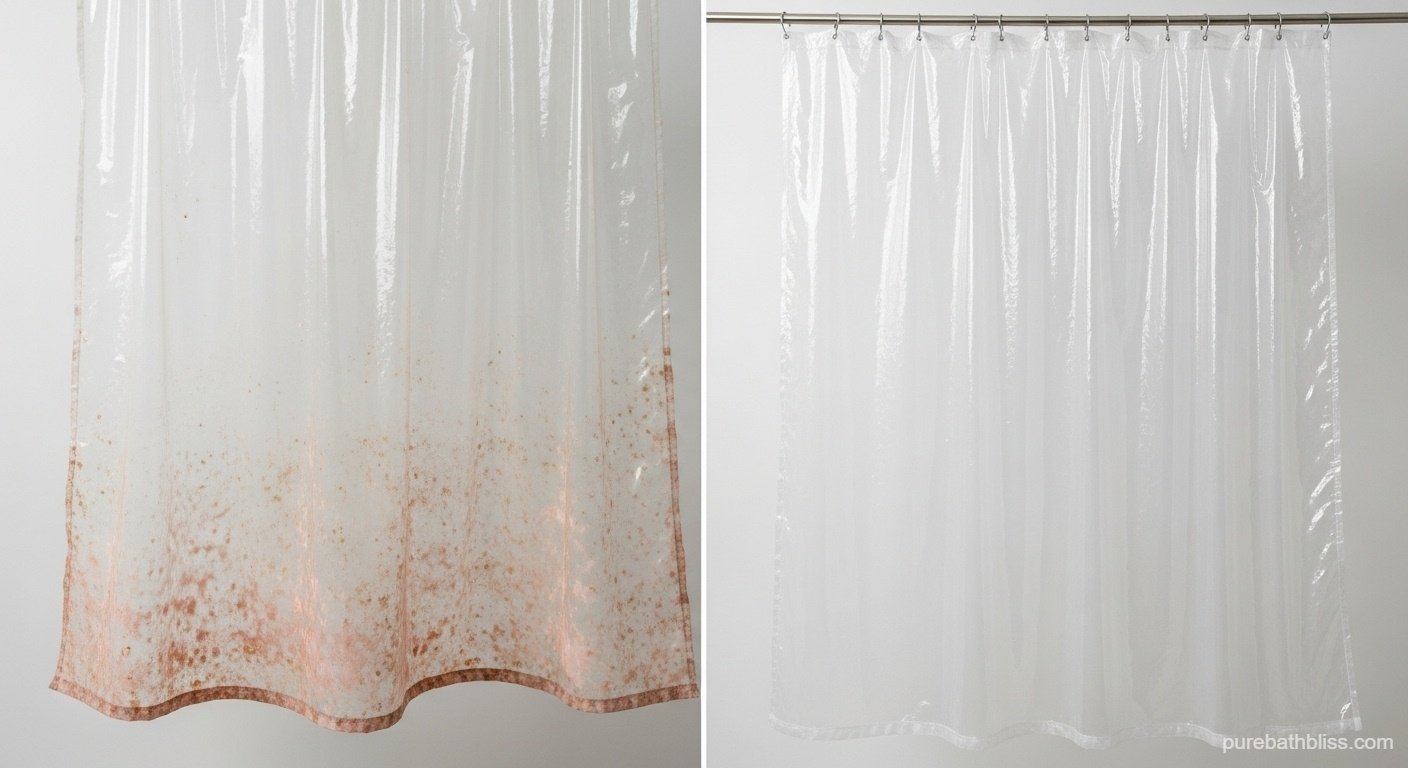 How to Naturally Clean Your Shower Curtain Liner (Without a Washing Machine)