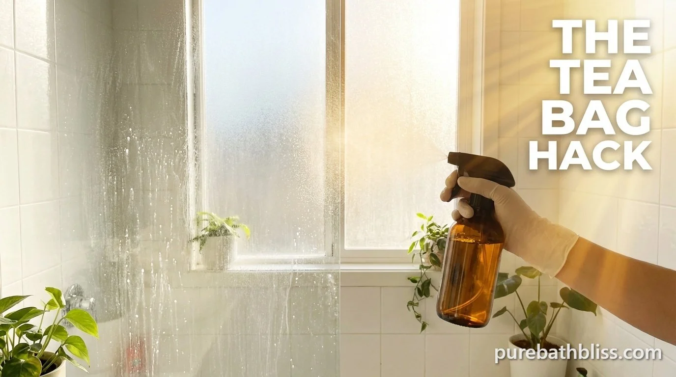 Stop Scrubbing: Why Black Tea (Yes, Tea) Is the Secret to Streak-Free Shower Glass