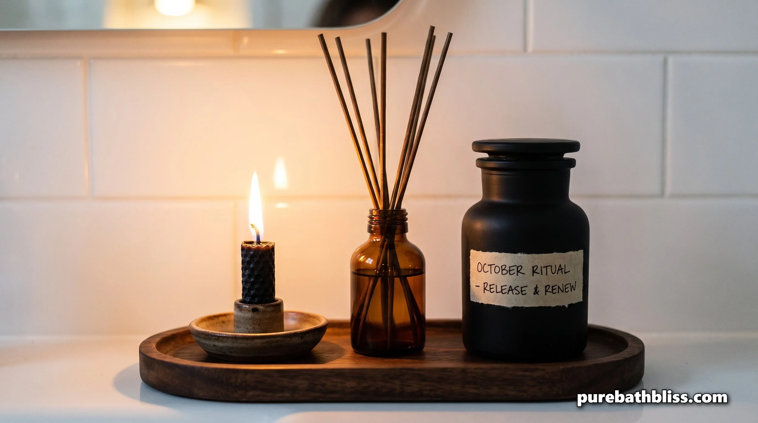Spooky Season Self-Care: The October Bathroom Ritual for When the Nights Get Dark