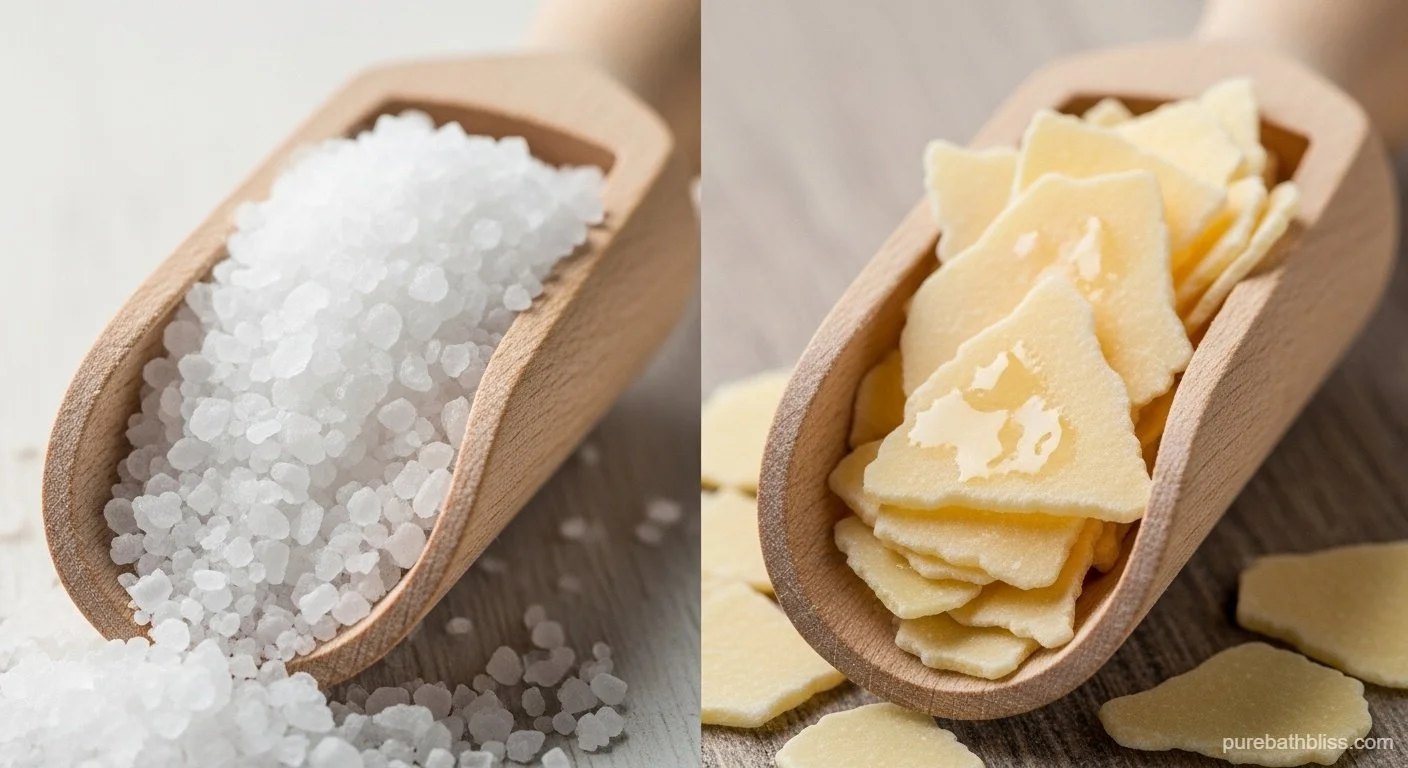 Epsom Salt vs. Magnesium Flakes: The Ultimate Guide to a Therapeutic Detox Bath