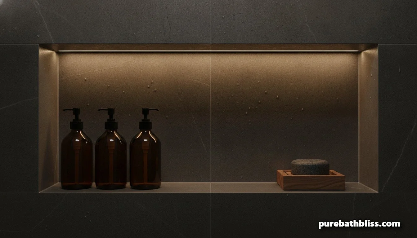 The Shower Niche Edit: Styling Built-In Recesses for Visual Silence