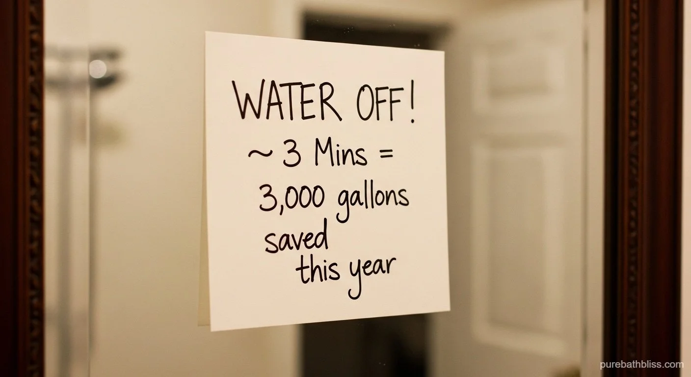 Simple Habits: 5 Bathroom Routines That Save 10,000 Gallons Per Person Annually