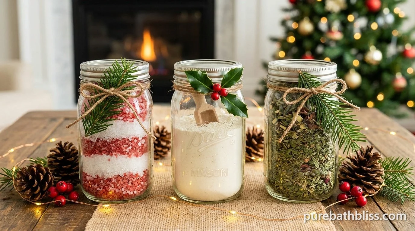 Panic-Free Gifting: 3 Last-Minute DIY Spa Jars That Look Expensive (Under $5)