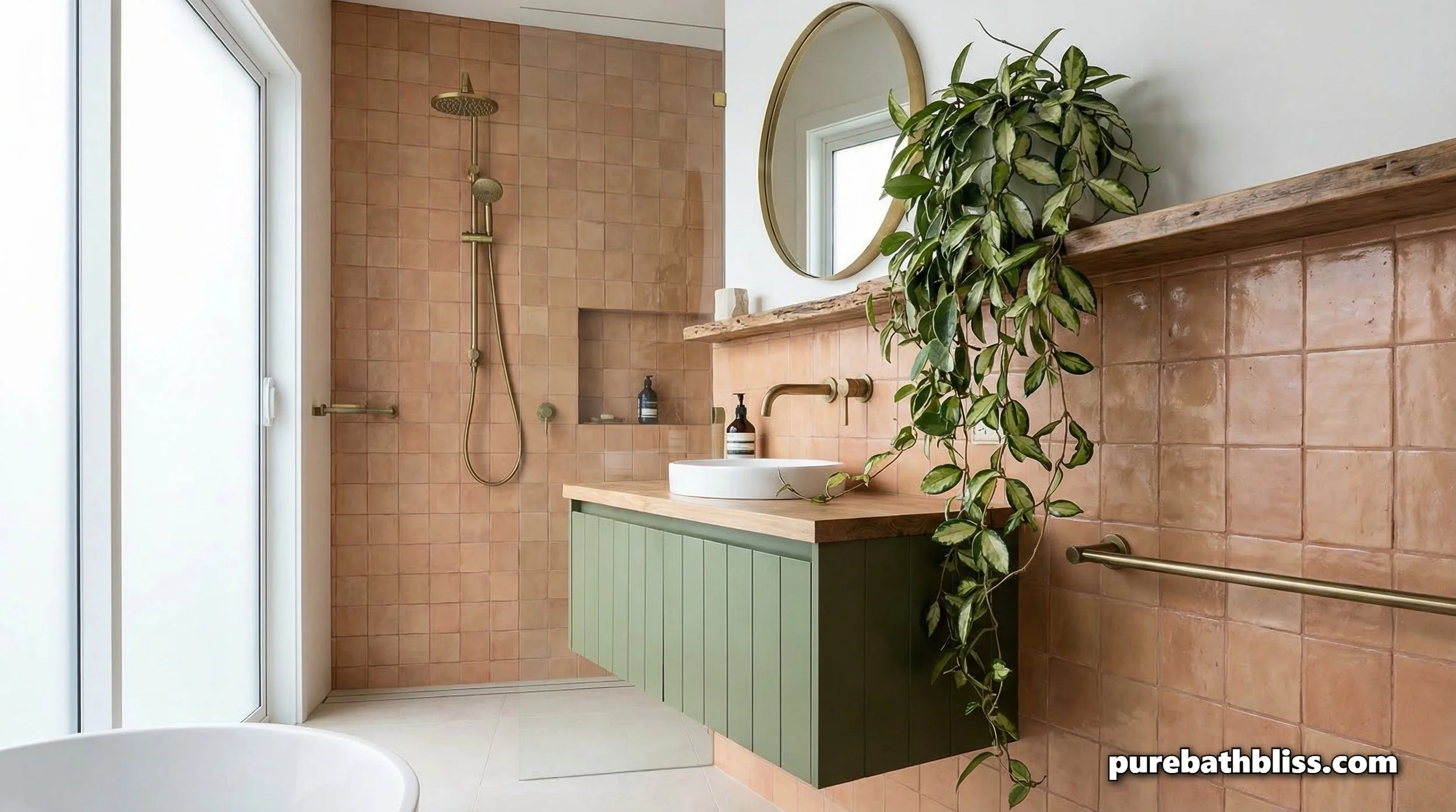 Bathroom Color Trends 2026: Earthy Tones and "Living" Finishes