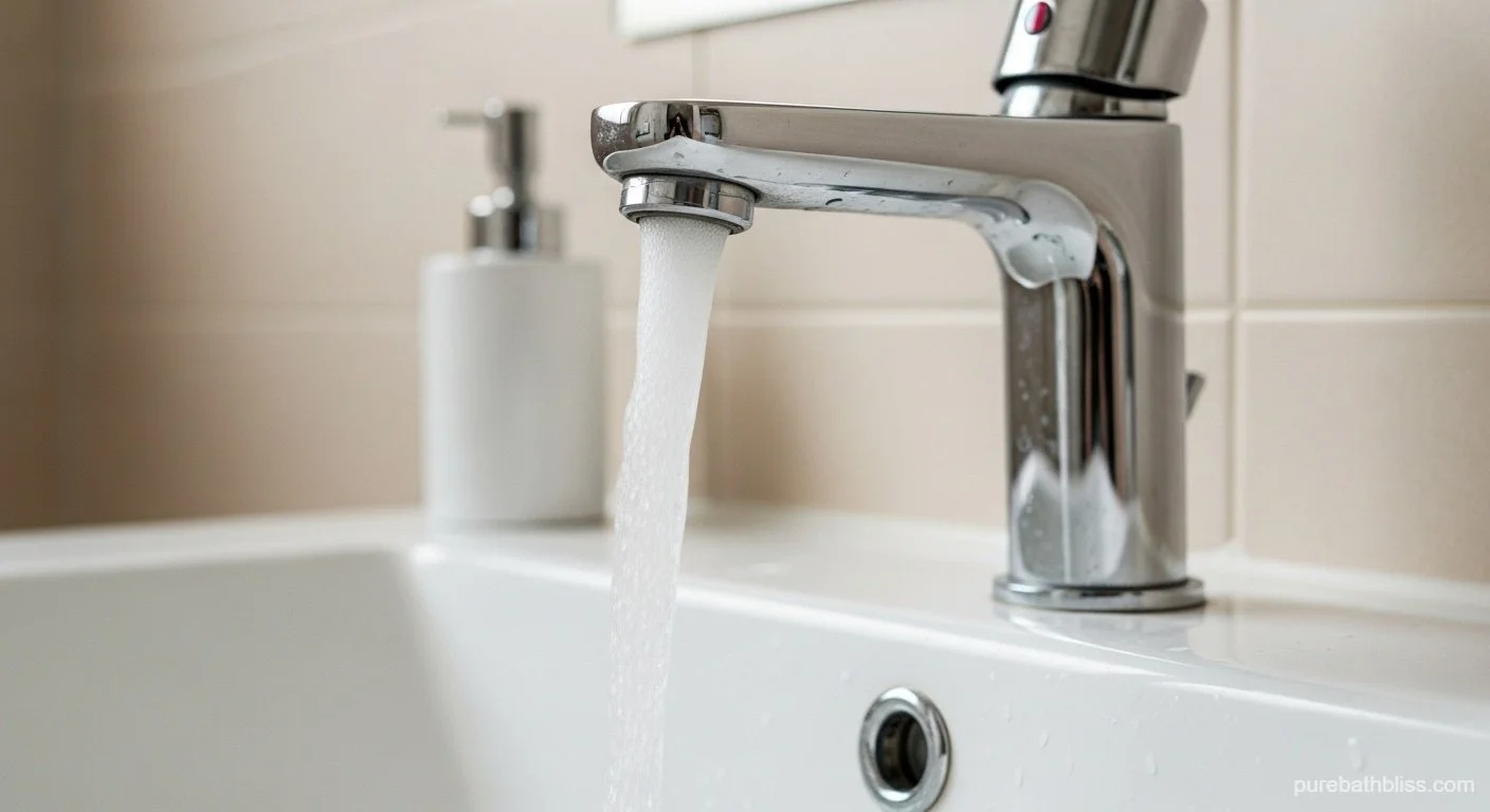 Why Your Bathroom Faucet Has Weak Pressure (And the 2-Minute Aerator Fix)