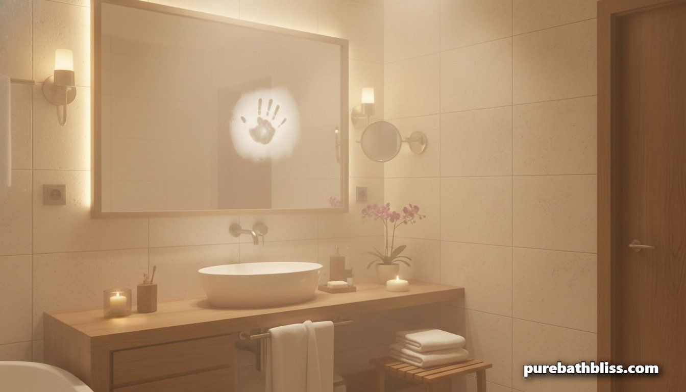 Why Your Bathroom Mirror Fogging Up is Actually a Good Thing