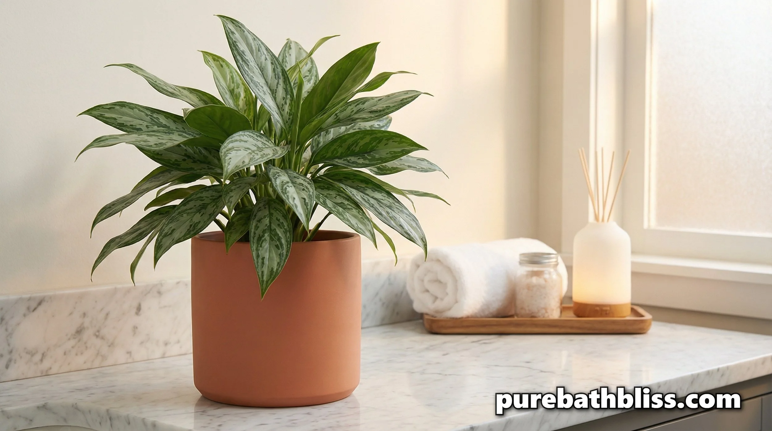Chinese Evergreen Care: The Most Stylish "Unkillable" Bathroom Plant