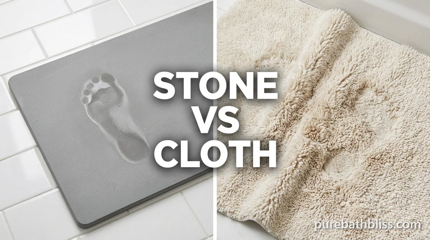 Stone vs. Cloth: Are Diatomaceous Earth Bath Mats Worth the Hype?
