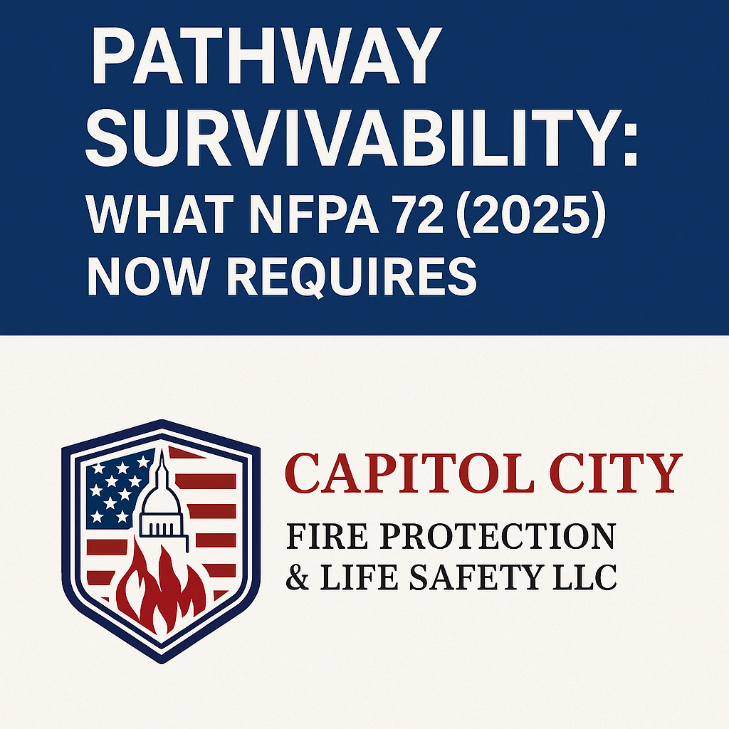 Fire Alarm Pathway Survivability Requirements: What’s New in NFPA 72 (2025)