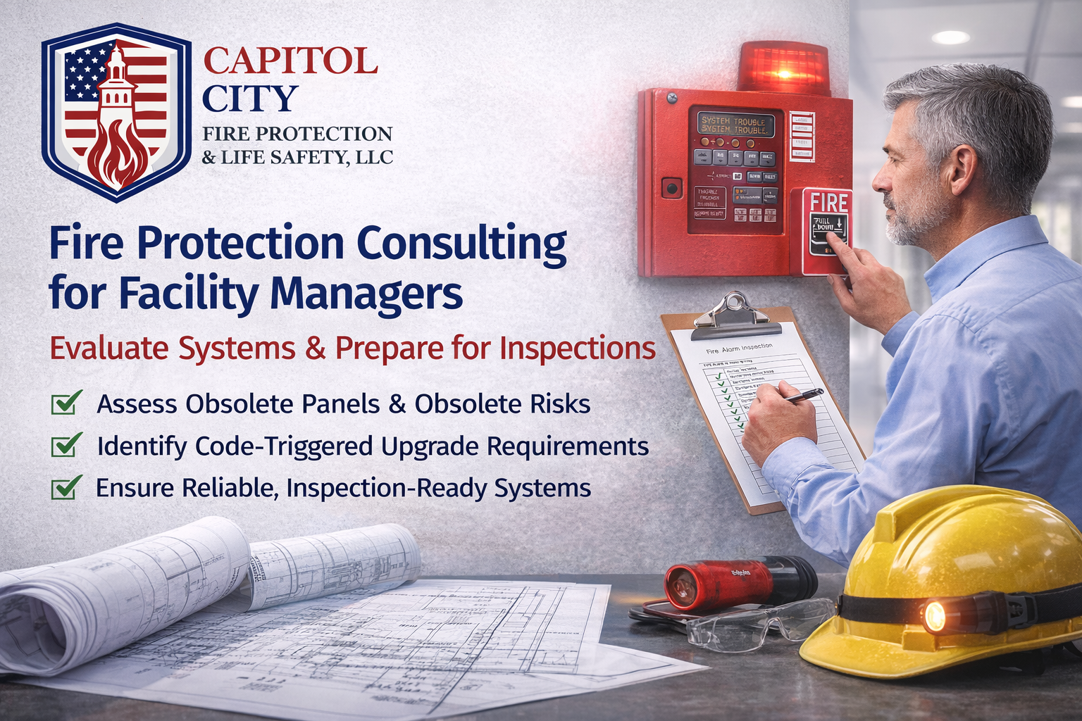 Proactive Risk Reduction for Fire Alarm &amp; Suppression Systems