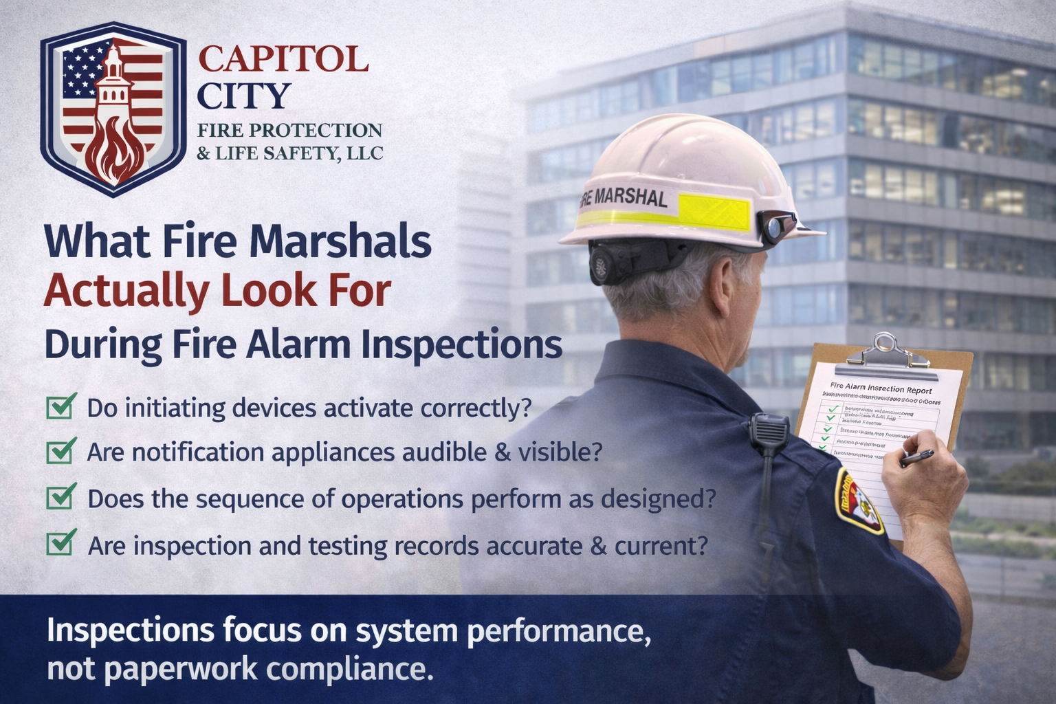 Preparing Fire Protection Systems for Real-World Inspections
