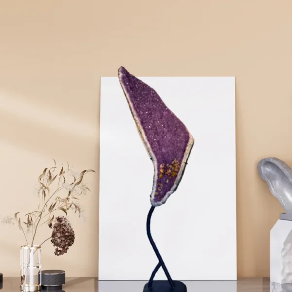 Amethyst Free Form On Stand 46X15 Inches