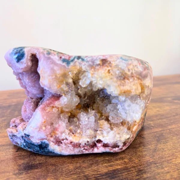 Pink Amethyst Free Form 6X4.5 Inches