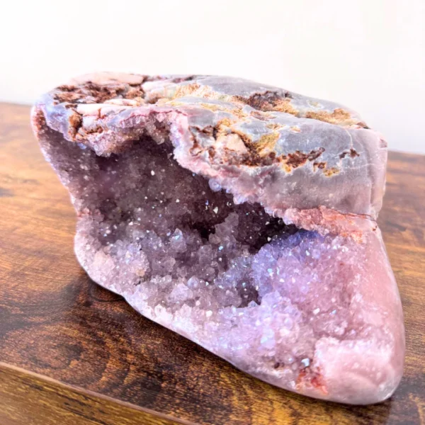 Pink Amethyst Free Form 10X7 Inches