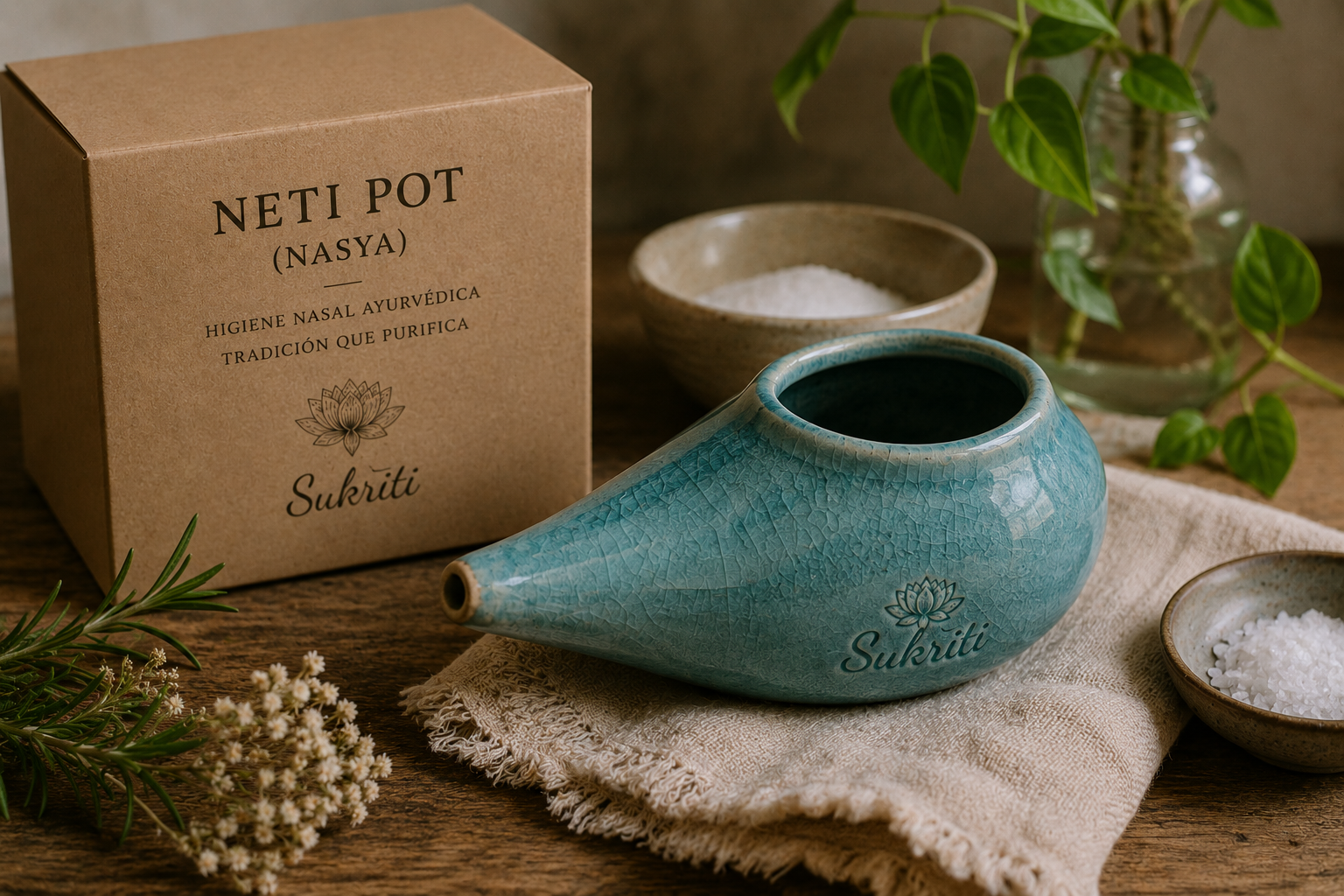 Neti pot (Nasya)