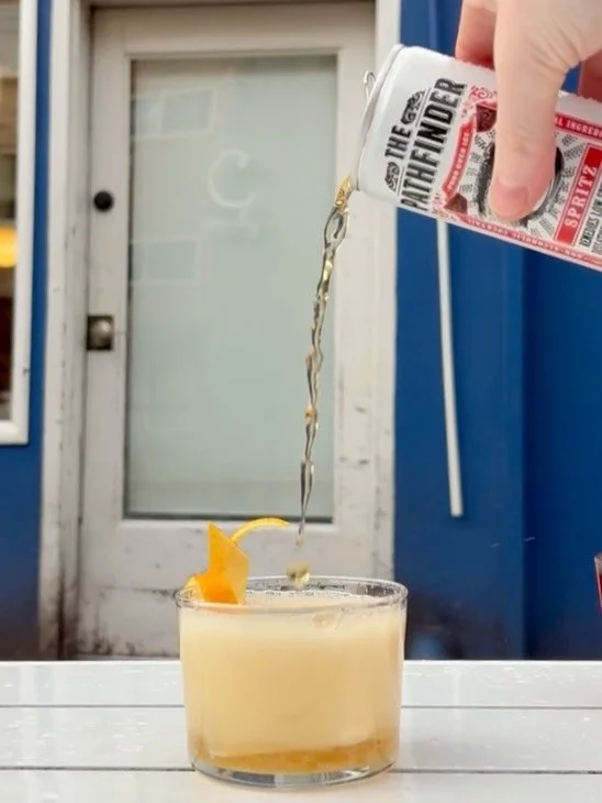 Yes it&rsquo;s WET outside but you&rsquo;re riding your DRY January train?!?! NO PROBLEM. 🥤🍹🧃

Our NA favorites on Capitol Hill are the Figlia Fiore apertivo and the Pathfinder Spritz 💦 here to brighten up this rainy Sunday, zero-proof style. 

#