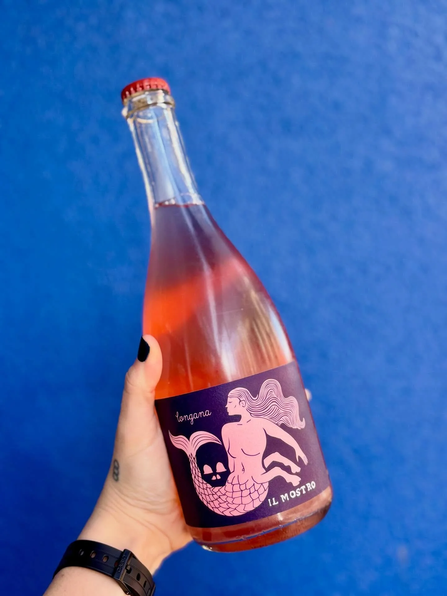 Ok, the warmer temps are making Ros&eacute; sound pretttttty good right now&hellip;. Two of our favorite pretty pink things on the bev menu in Queen Anne! 

Il Mostro &ldquo;Longana&rdquo; Rosato Frizzante - 100% Montepulciano, juicy and dense, delic