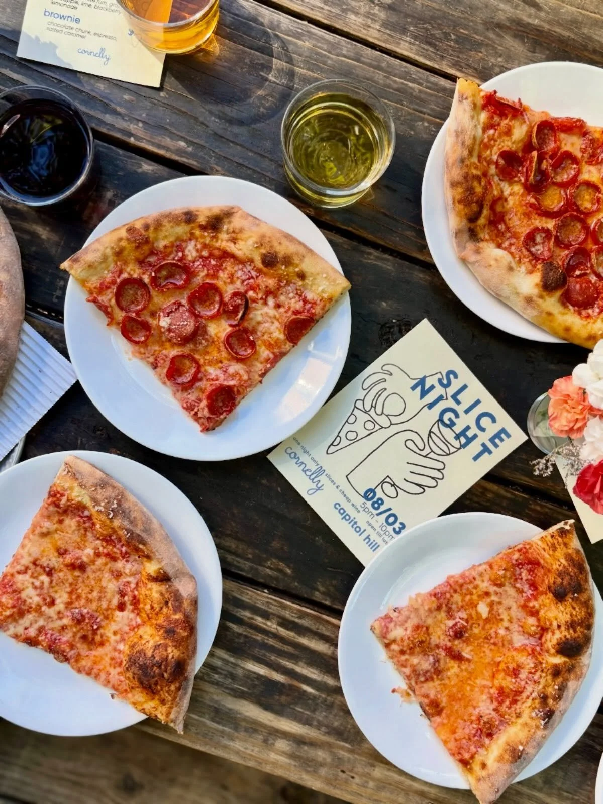 T-MINUS 2 DAYS 🍕 Menu deets drop tomorrow 😘 Slice Night on Summit Ave! One night only! 

Monday 8/3 5-10p or sold out. Hang out with us in house or take your slice to go (online ordering not available). 

#seattlerestaurants #seattlepizza #capitolh
