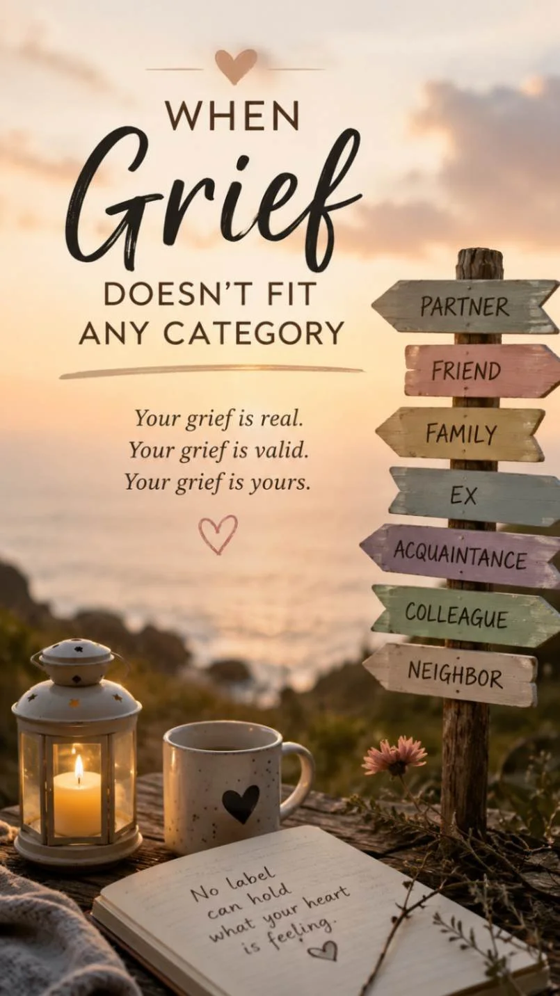 Grief doesn't fit any category