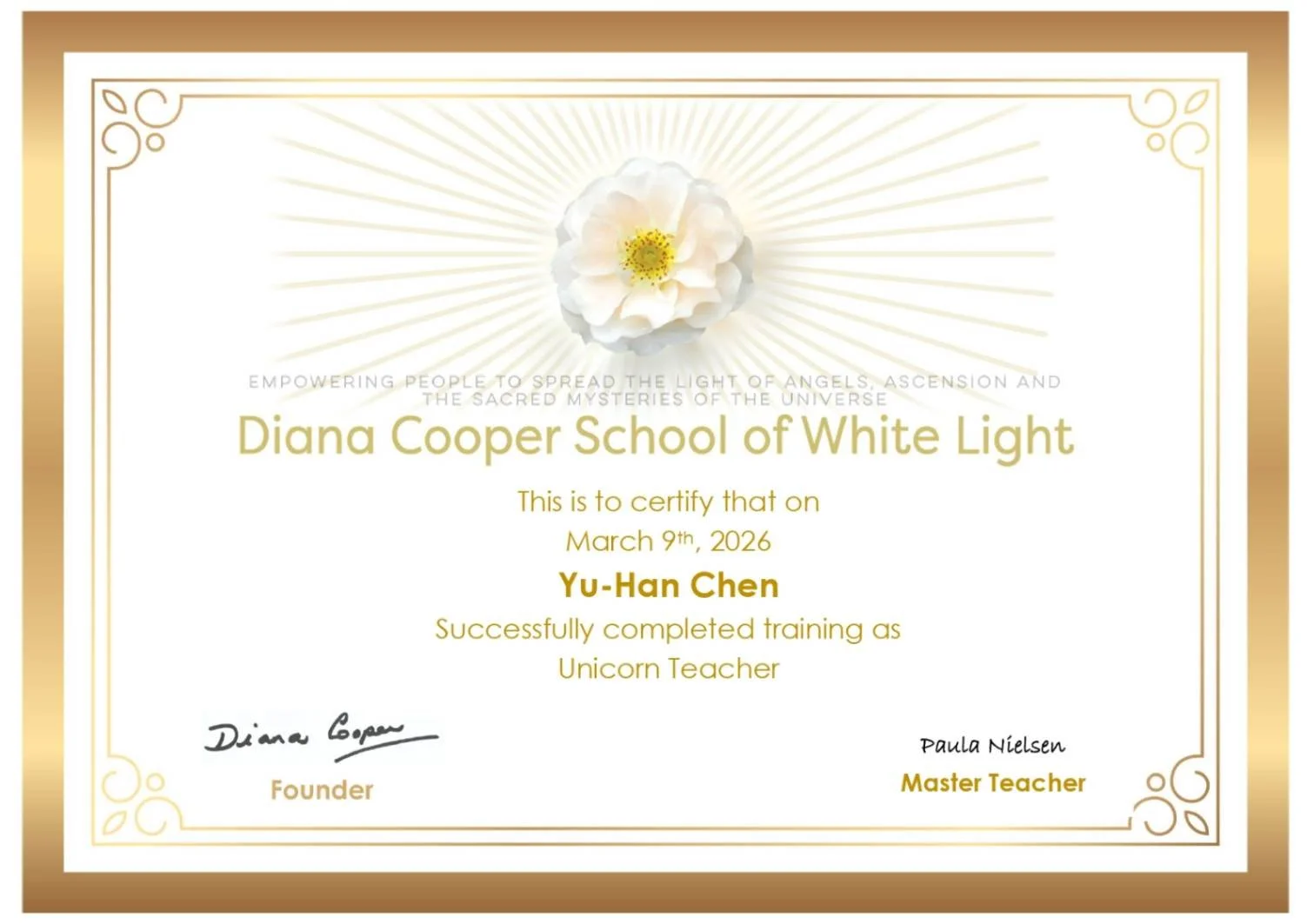 Unicorn teacher