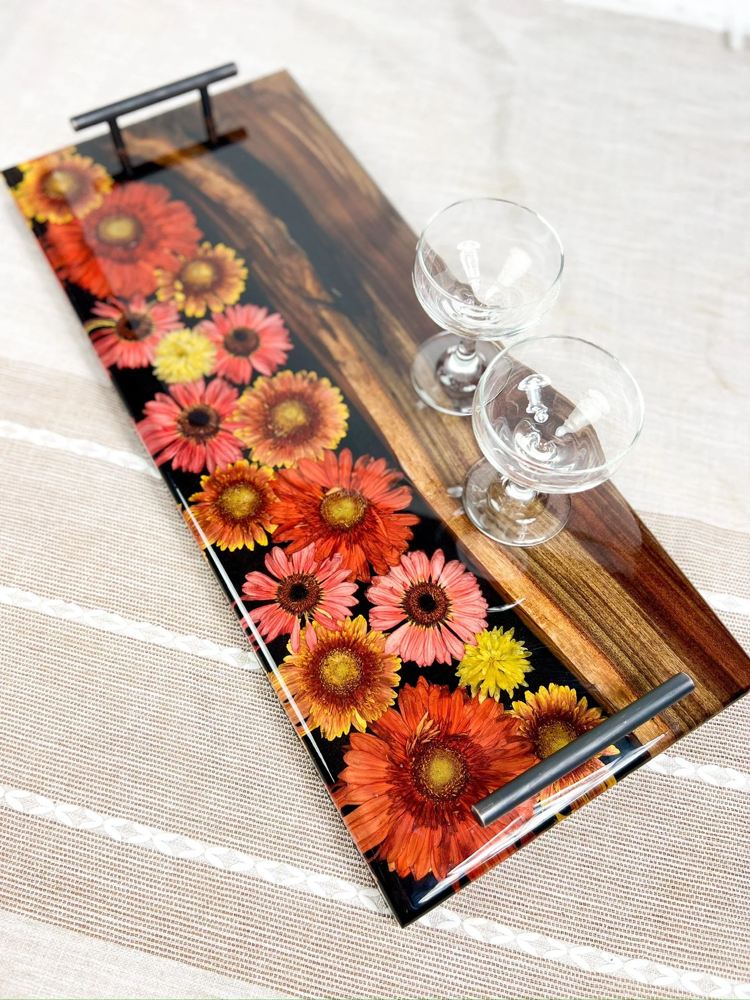 Live Edge Serving Tray