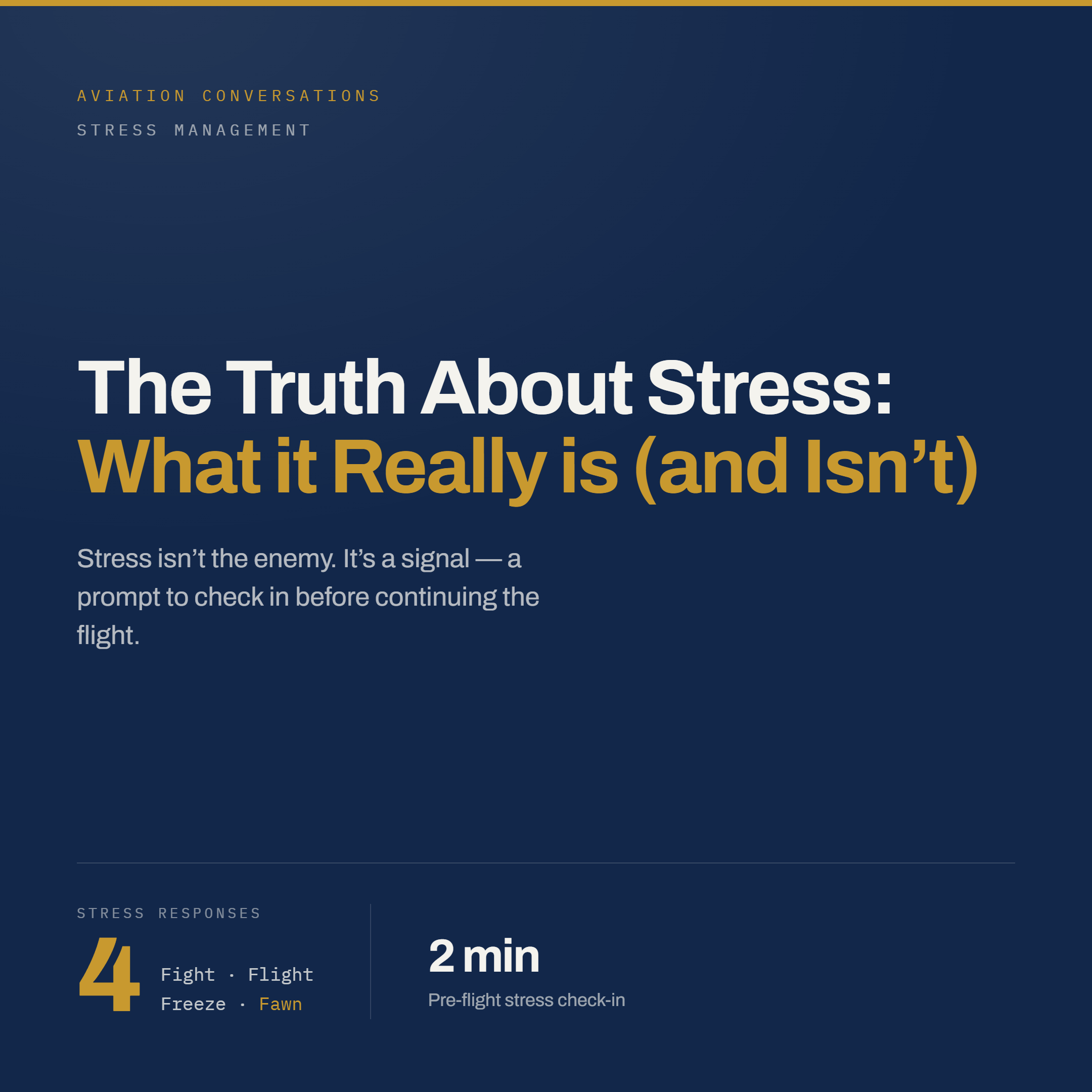 The Truth About Stress: What it Really is (and Isn’t)