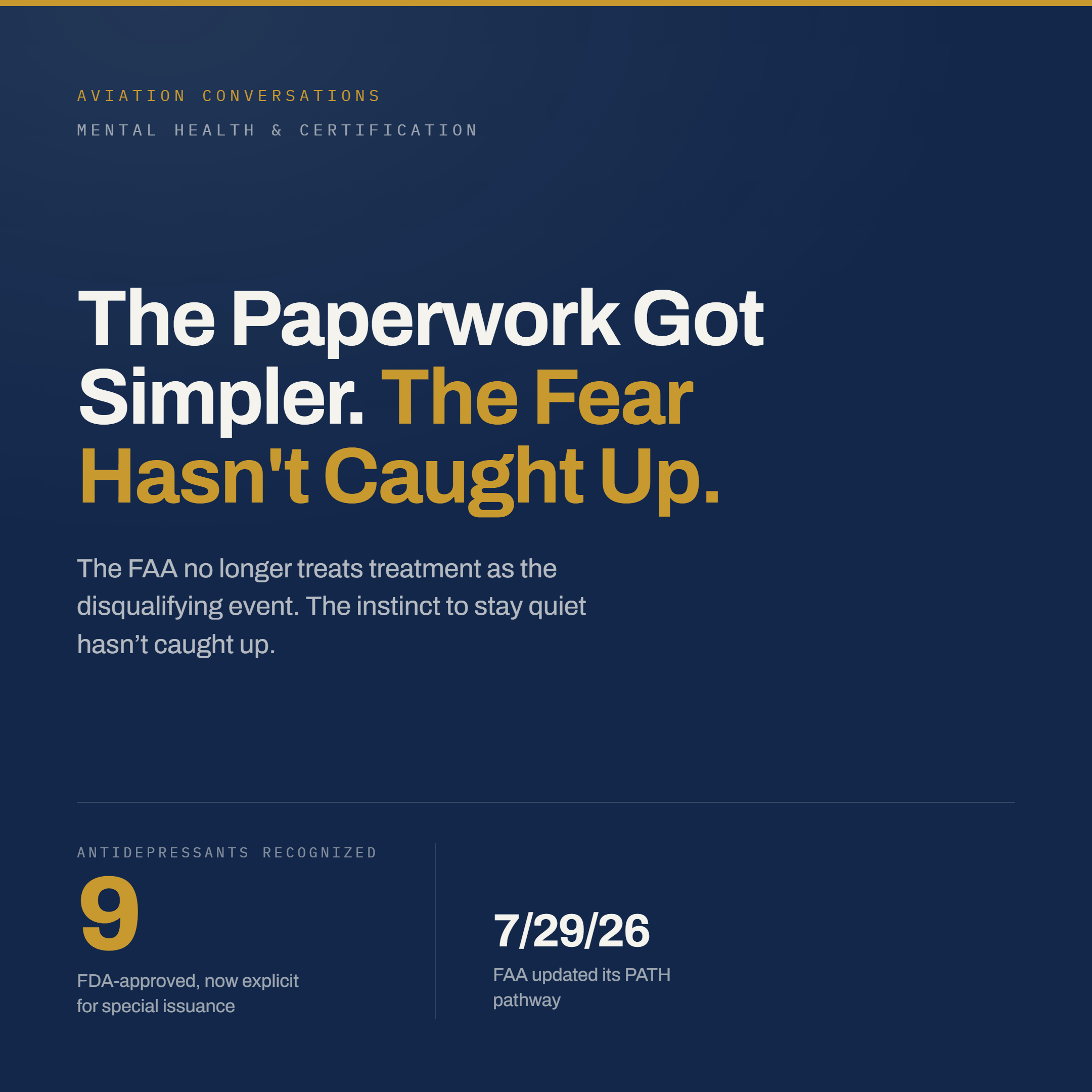 The Paperwork Got Simpler. The Fear Hasn’t Caught Up.