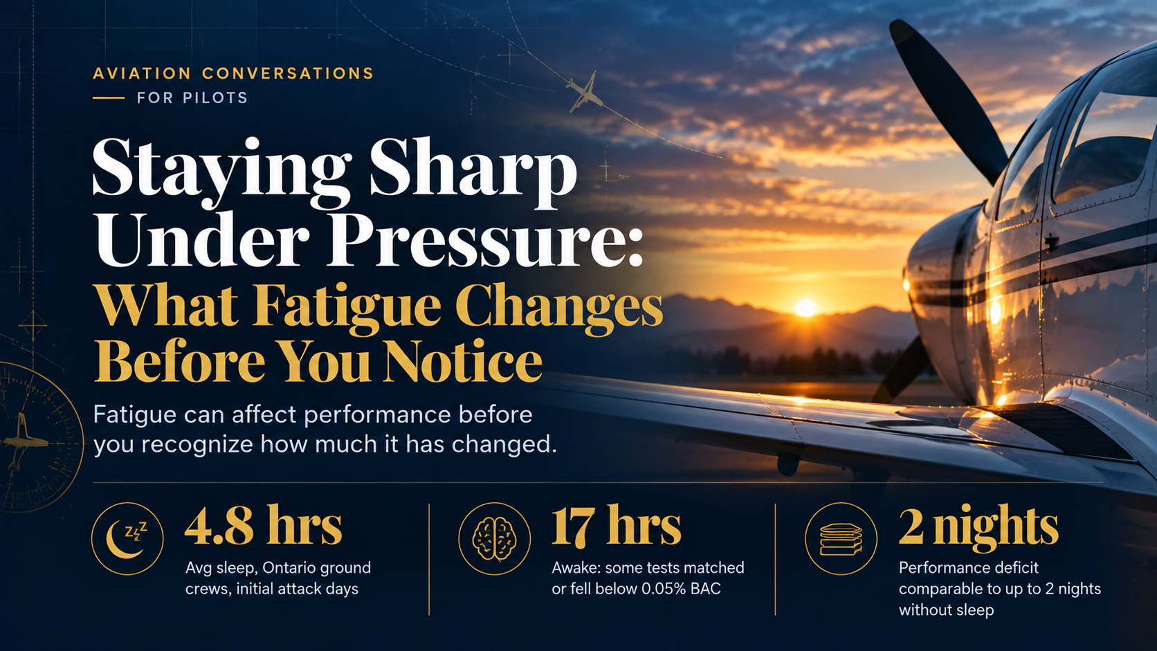 Staying Sharp Under Pressure: What Fatigue Changes Before You Notice