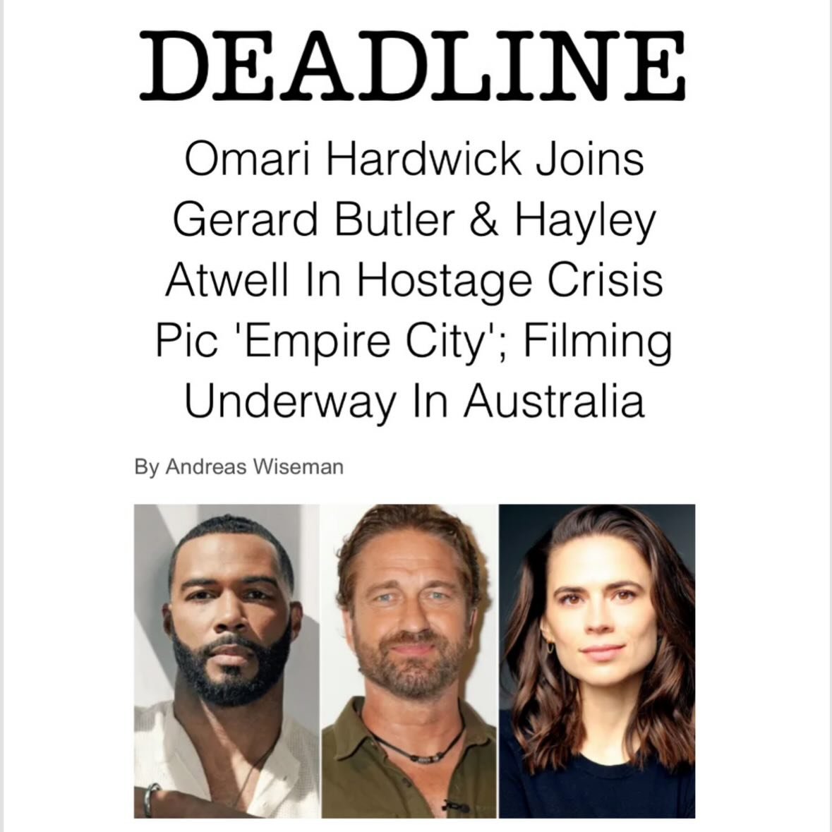 Omari Hardwick joins the cast of EMPIRE CITY