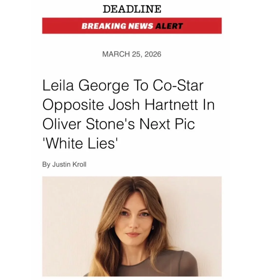 Leila George is the latest to join Oliver Stones next film WHITE LIES.