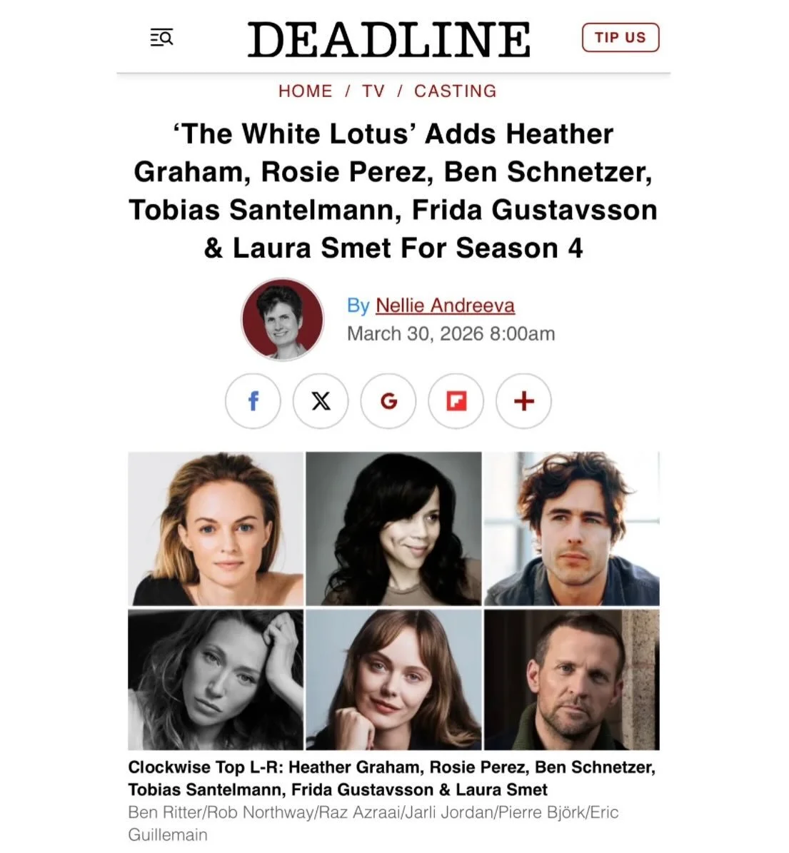 Rosie Perez checks in to the 4th season of The White Lotus.