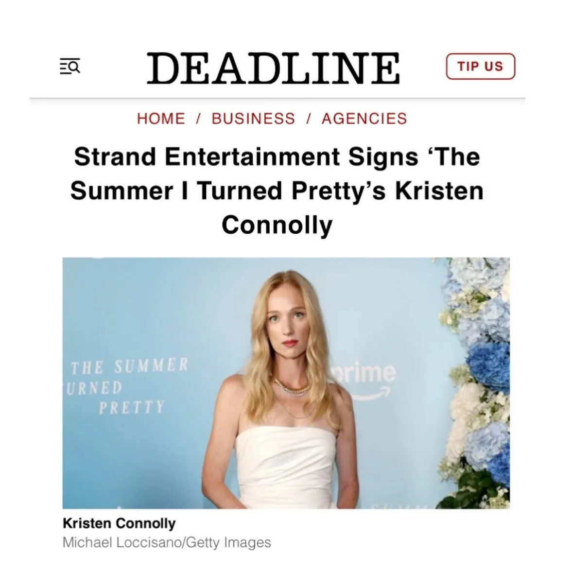 Welcome to Strand @kristennoraconnolly