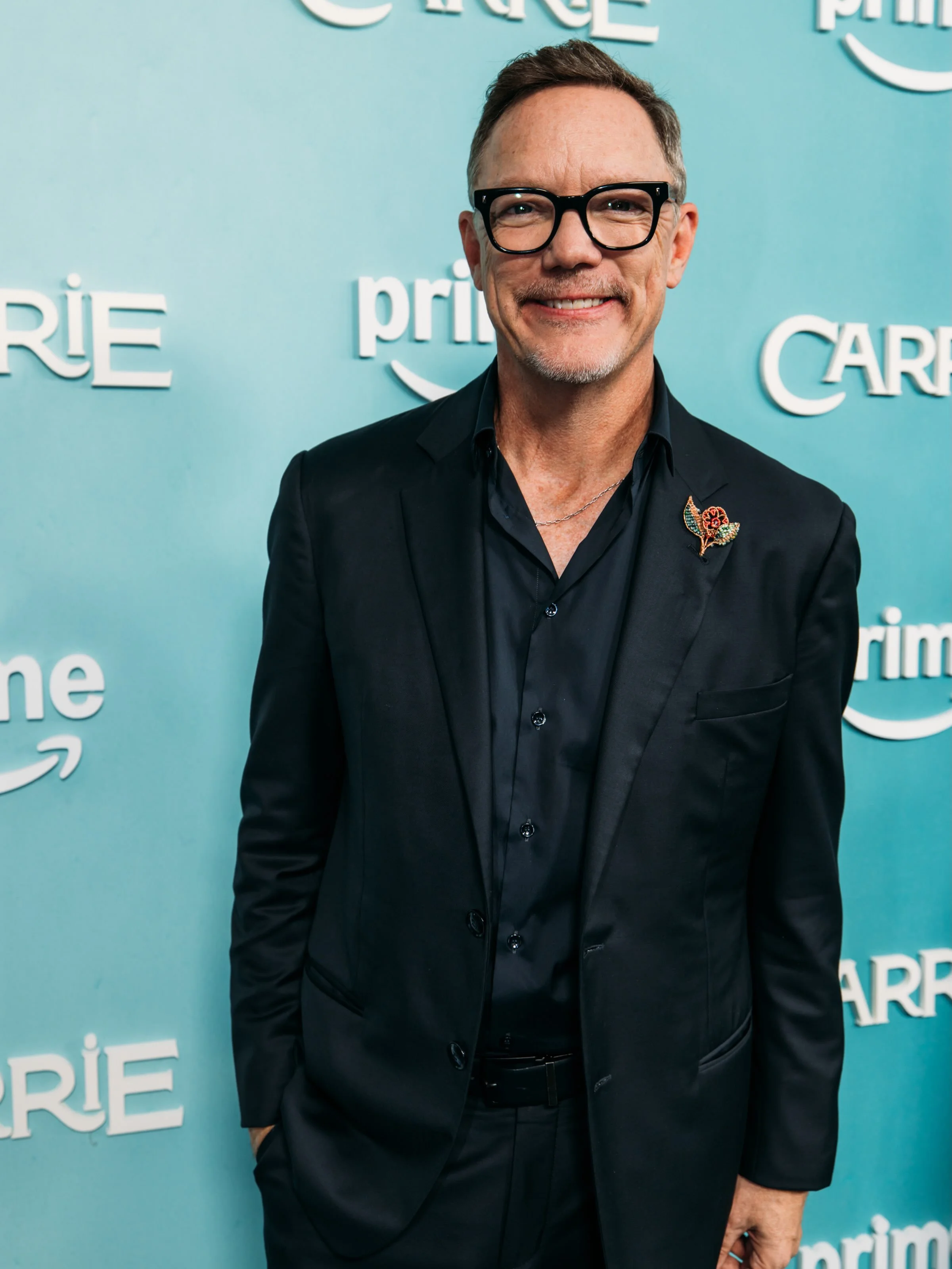 @matthewlillard joined the rest of the cast for the premiere of CARRIE in NYC last night