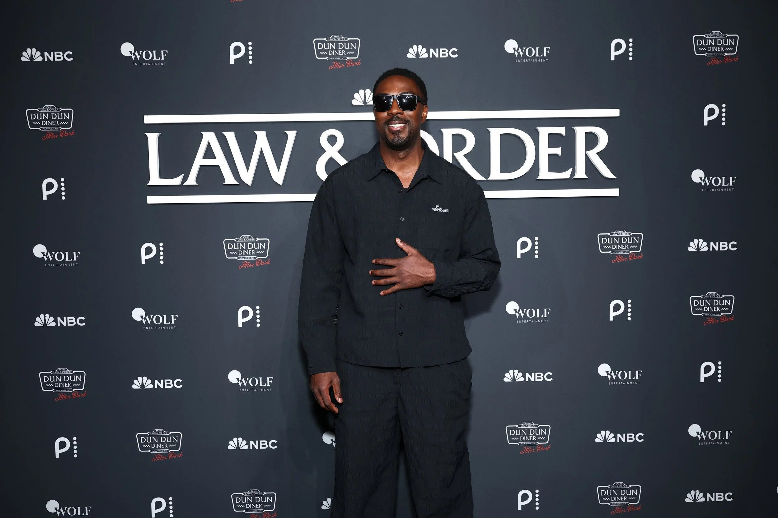 David Ajala stepped out in NYC to celebrate tonight&rsquo;s season premiere of @nbclawandorder