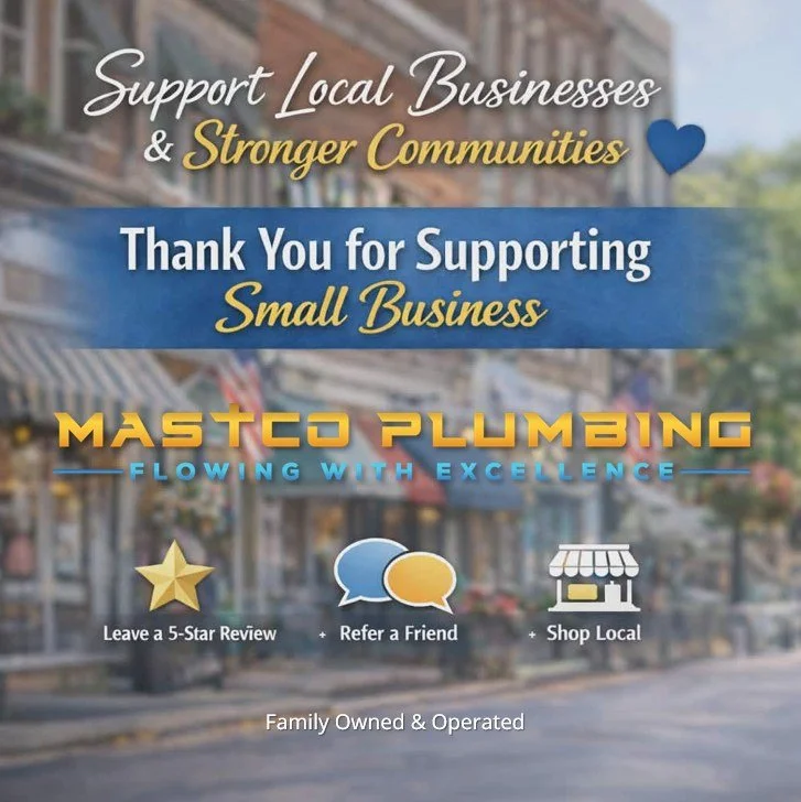💙 Support for Small Businesses Saturday 💙

When you choose a local, family-owned business, you&rsquo;re doing more than fixing a plumbing issue &mdash; you&rsquo;re supporting small families, local jobs, and your community. Small businesses are bui
