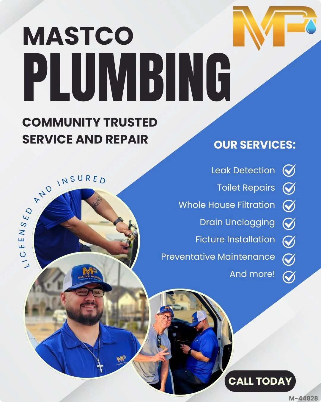 🚰 Looking for a trusted plumber in North Texas? Mastco Plumbing is your local licensed and insured plumbing company proudly serving homeowners and businesses with honest service, quality workmanship, and reliable solutions.

Whether you need:
✔️ Wat