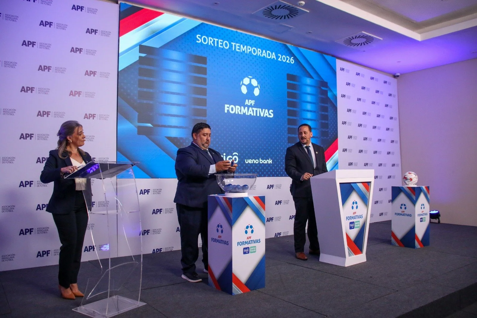 SORTEO DE LAS DIVISIONES FORMATIVAS DE HONOR 2026. ASOCIACIÓN PARAGUAYA DE FÚTBOL
