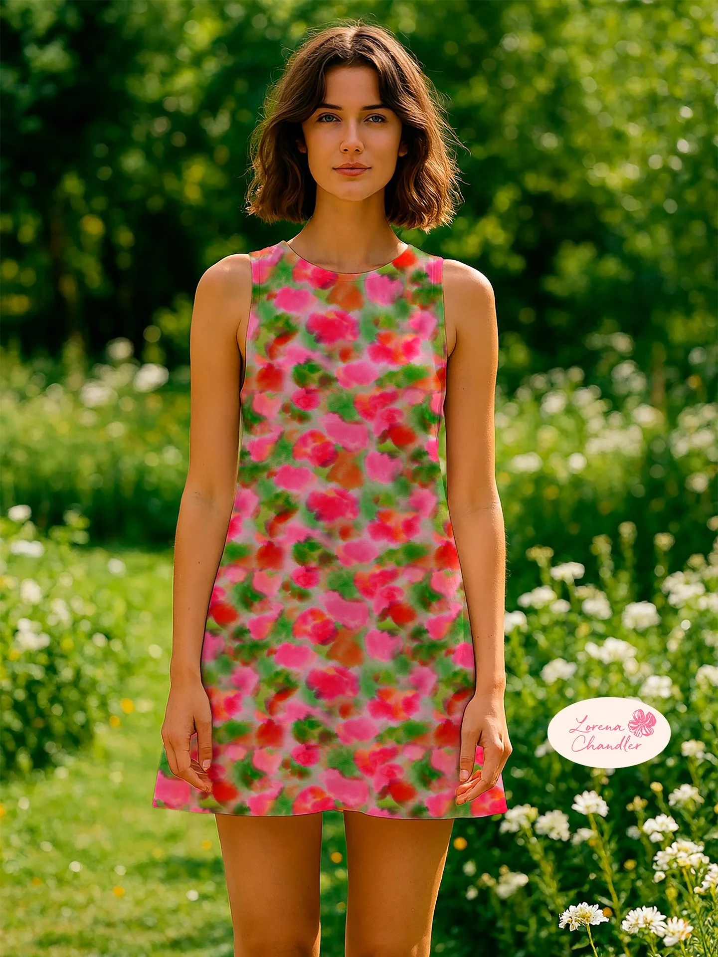 Just putting this out there&hellip; 😜

Envisioning this print on a mini dress ❤️🩷💚🤍👗

It feels perfect for the sunny Aussie festive season &mdash; Christmassy, but still timeless enough to wear any time.
And I would love to wear it myself 😍

I&