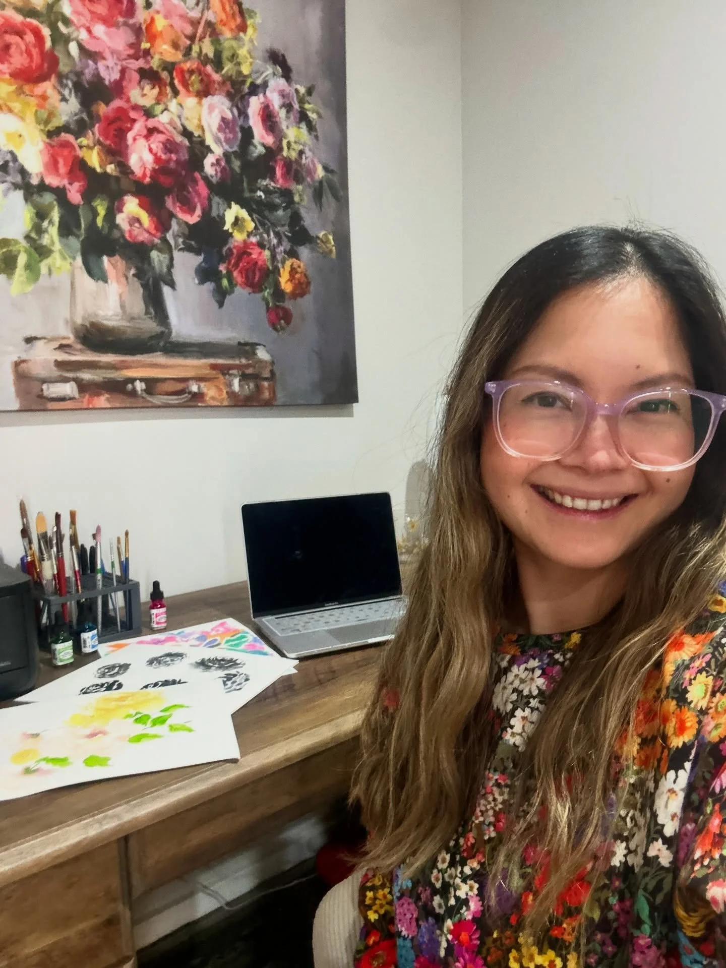 Hello lovelies 👋
It&rsquo;s been a while, so I wanted to reintroduce myself.

I&rsquo;m Lorena Chandler, a surface pattern designer based in Ballarat, creating hand-painted textile prints for fashion and lifestyle brands who value meaningful design.