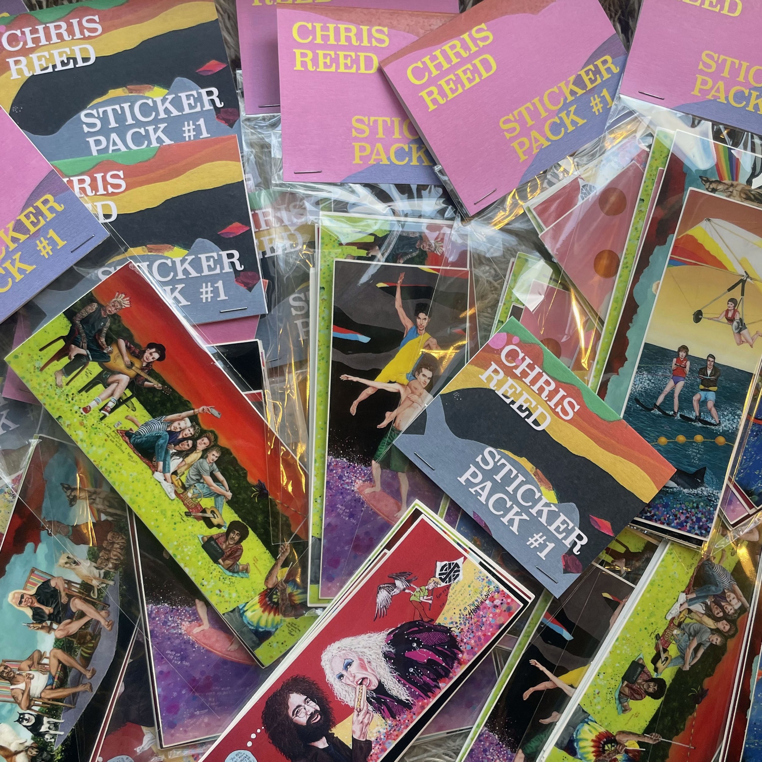 Chris Reed - Sticker Pack #1